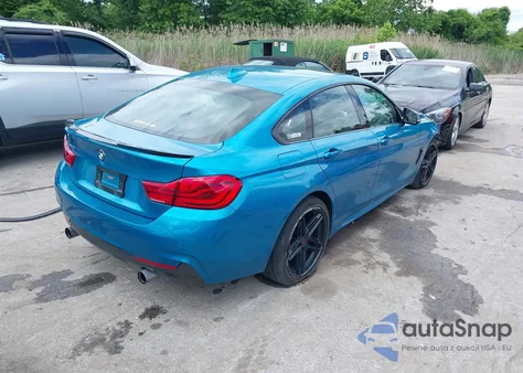 2019 BMW 440I Gran Coupe xDrive from USA, damaged, VIN WBA4J7C58KBM76628